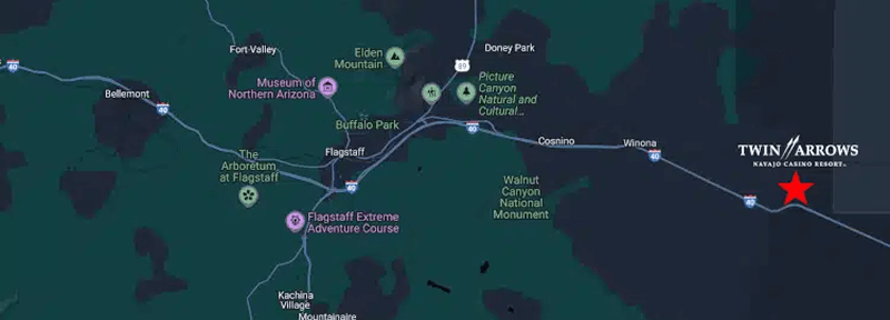 Twin Arrows Casino and resort in Arizona